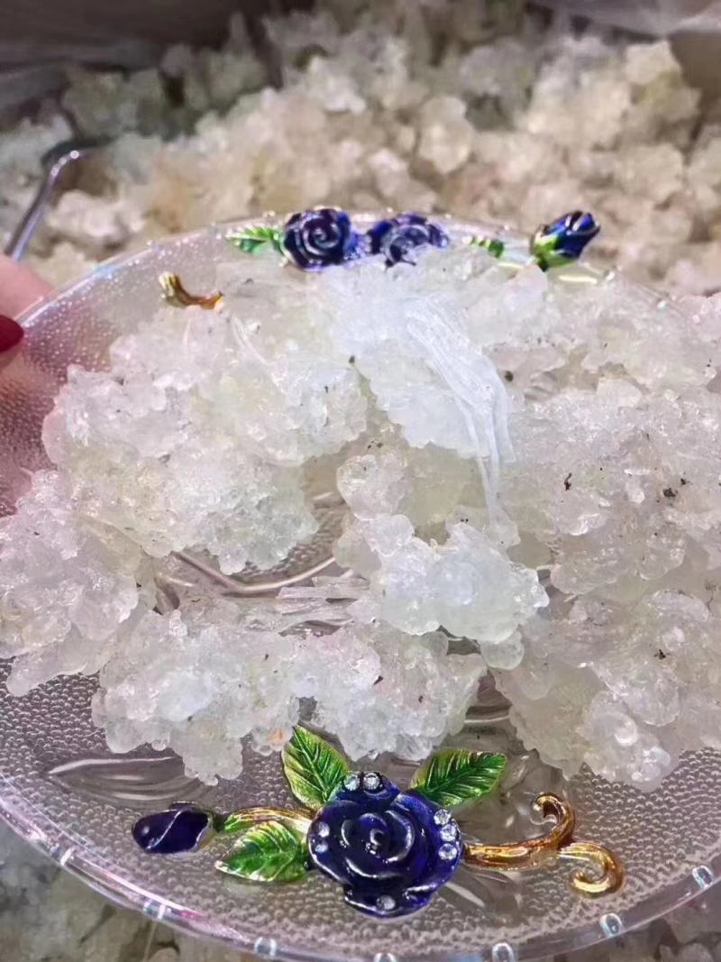靓货爆米花拉丝天然雪燕干净没碎