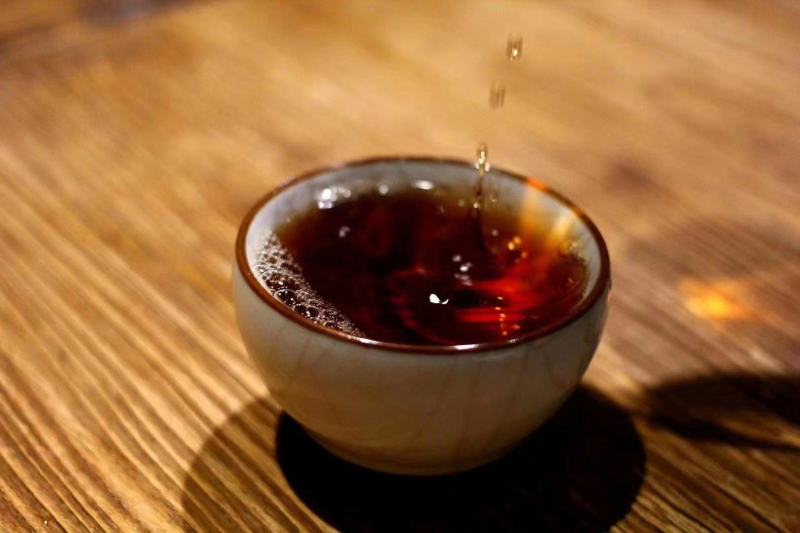 2019年正新会老树小青柑配五年陈老窖熟茶