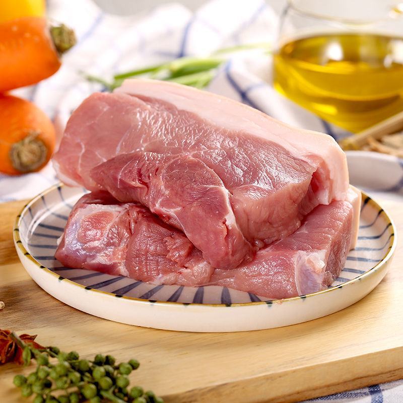 肉类猪肉新鲜批发冷鲜肉生鲜10斤瘦肉猪后腿肉农家现杀5斤