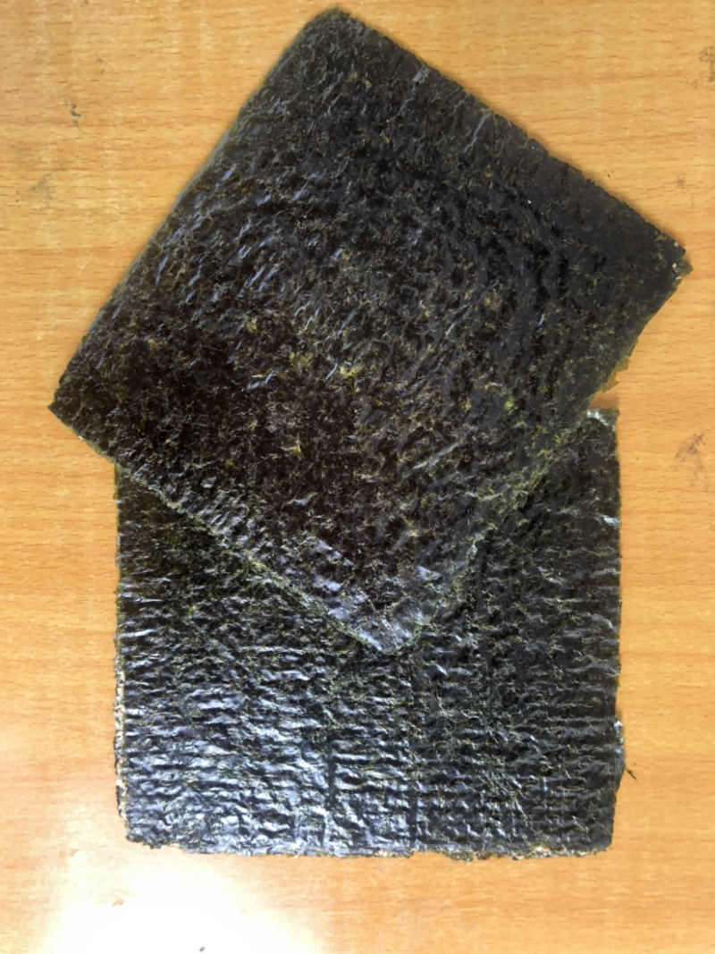 坚果夹心海苔（大片）130克