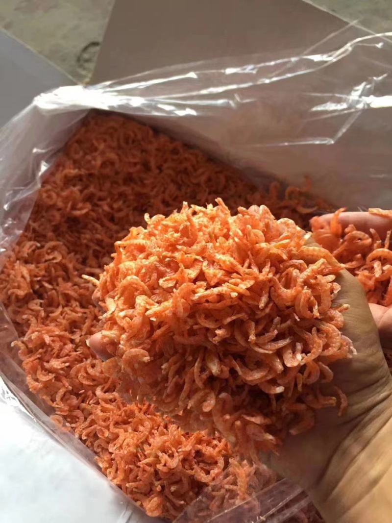 磷虾皮米磷虾仁淡干无盐批发不包邮