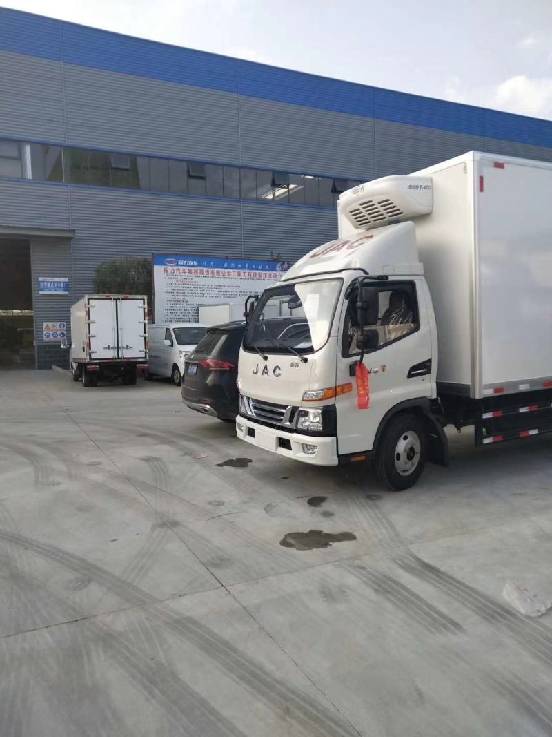 江淮骏铃V5国六冷藏车负15度
