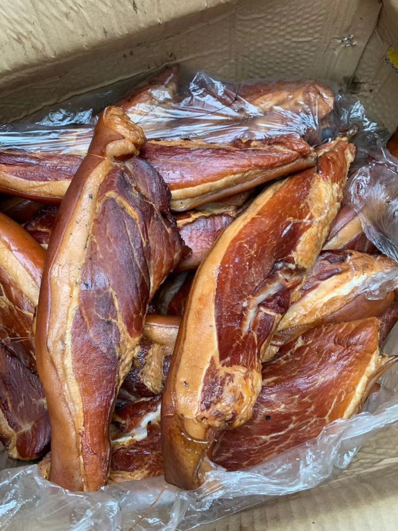 跑江湖地摊四川腊肉二刀腊肉烟熏腊肉批发