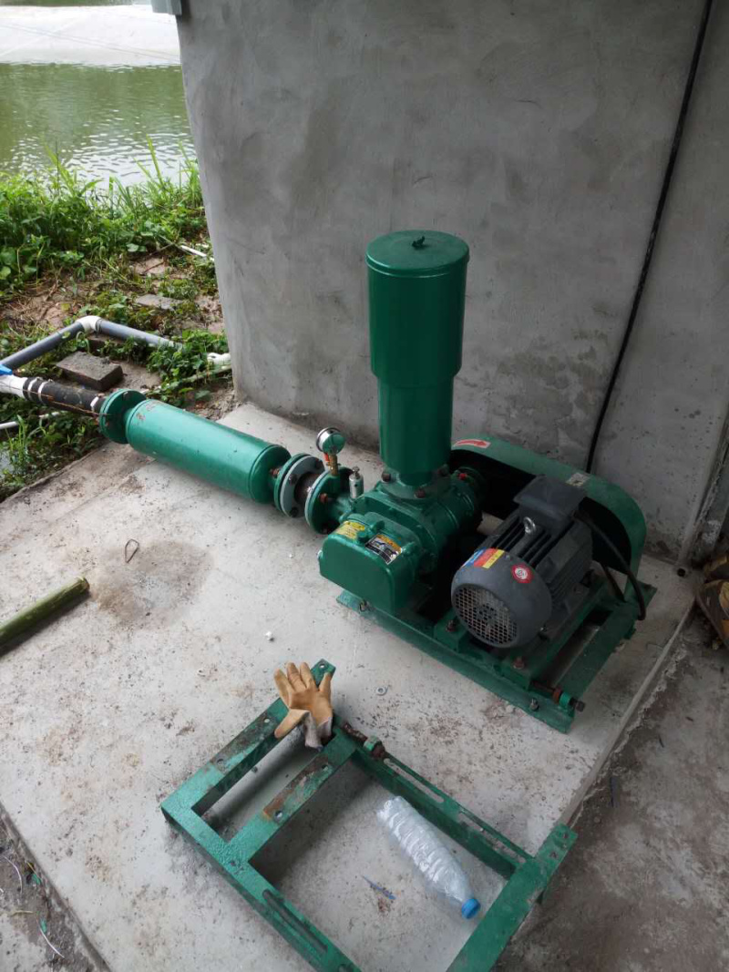 三叶罗茨风机水产养殖污水处理使2.2KW50双油箱