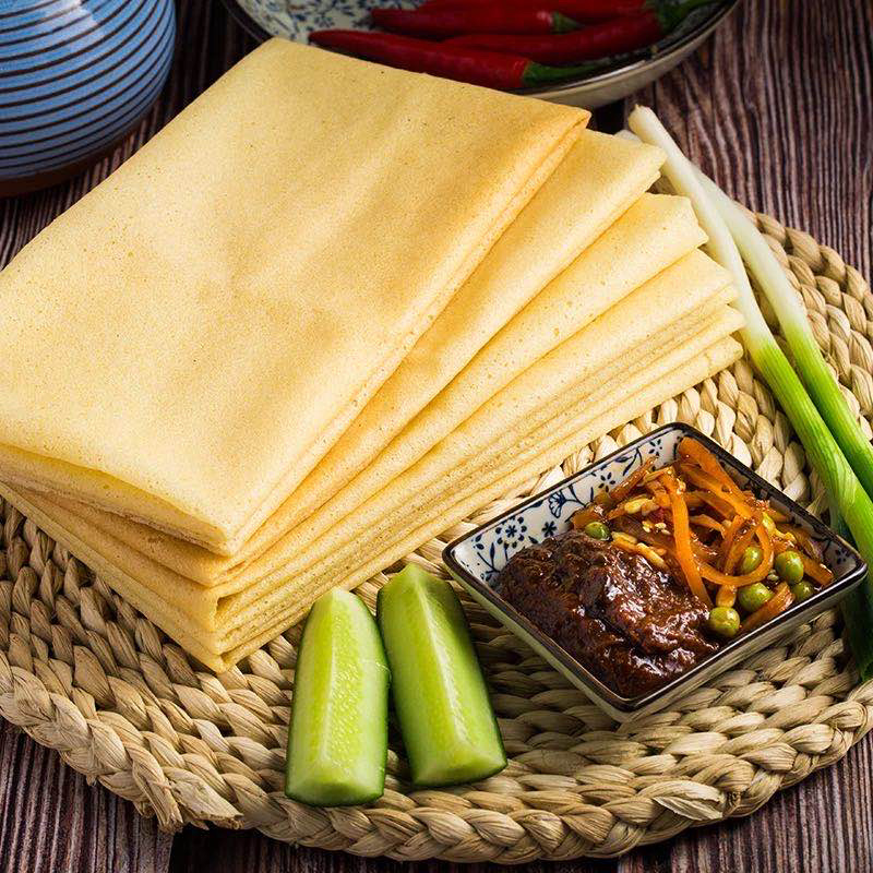 东北纯手工煎饼直径60CM，口感醇正25小时物流全国发货