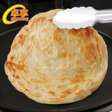 卓享手抓饼50片-20片正宗原味家庭装面饼手抓饼批发早餐
