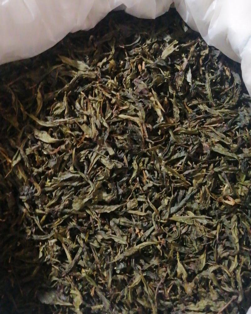 武夷岩茶片，茶沫，茶梗