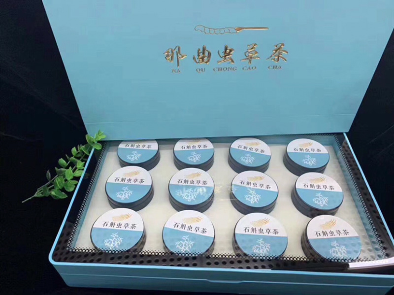 那曲虫草茶网红爆款小罐送礼冬虫夏草茶
