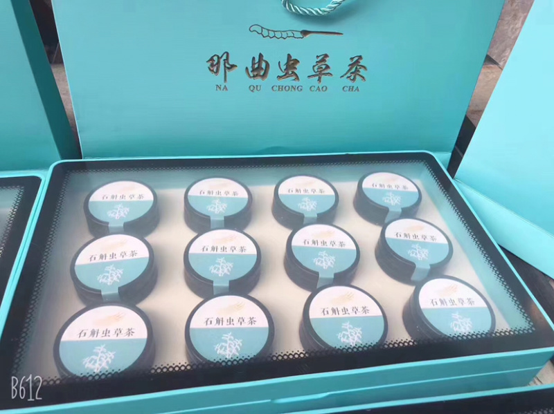 那曲虫草茶网红爆款小罐送礼冬虫夏草茶