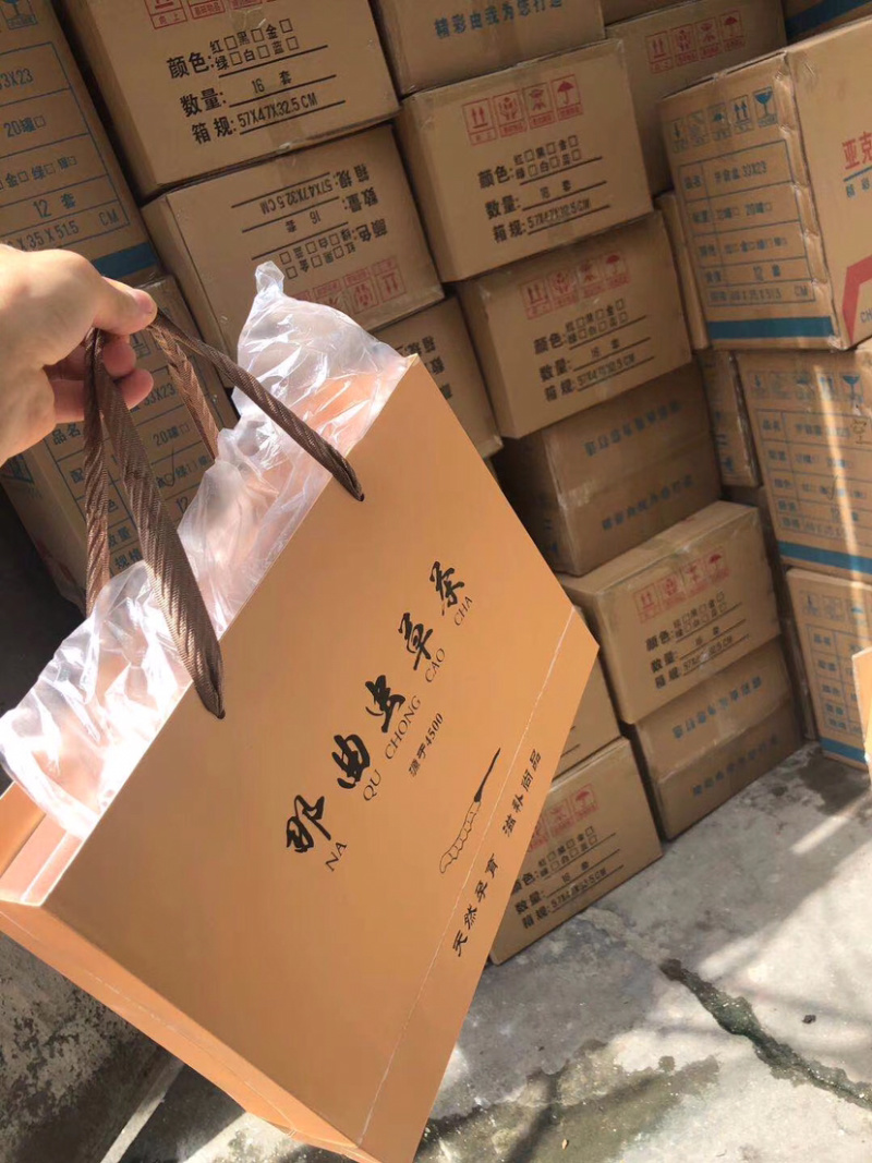 那曲虫草茶网红爆款小罐送礼冬虫夏草茶