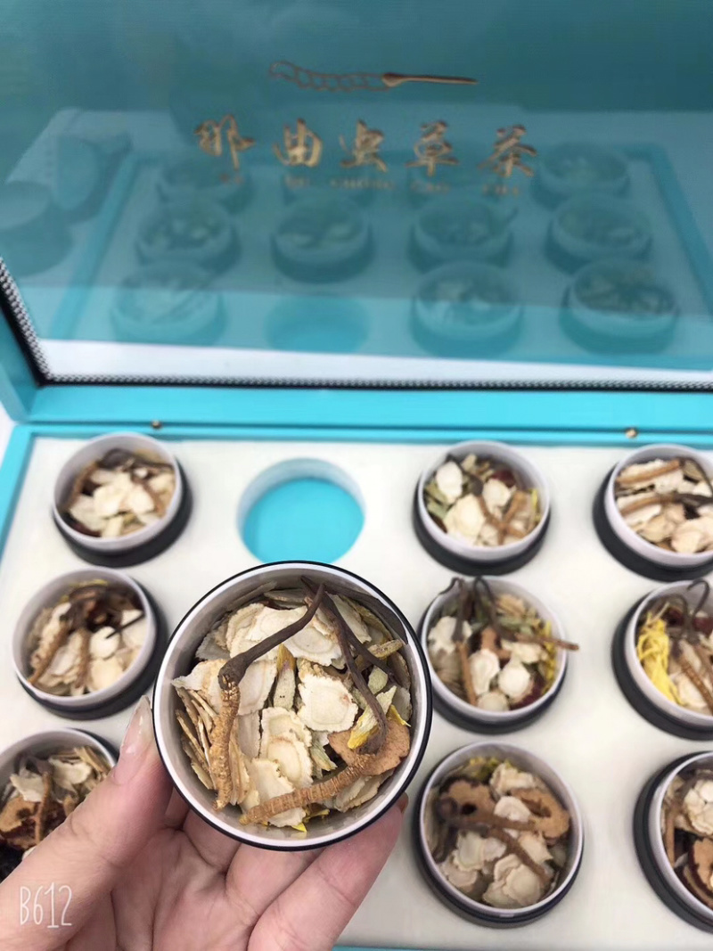那曲虫草茶网红爆款小罐送礼冬虫夏草茶