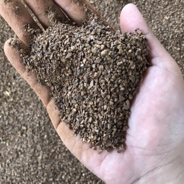 茶粕，油茶加工后的茶粕