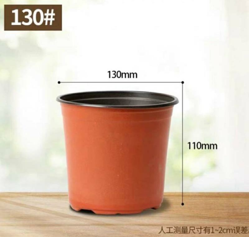 双色花盆种植育苗营养钵塑料一次性软简易大小号软皮耐晒