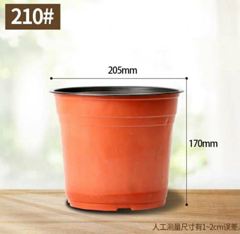 花盆种植育苗双色营养钵塑料一次性软简易大小号软皮耐晒