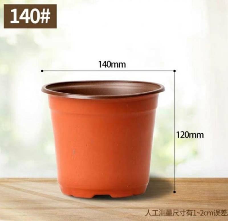 花盆种植育苗双色营养钵塑料一次性软简易大小号软皮耐晒