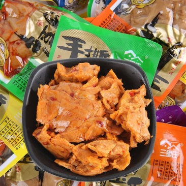 手撕豆干休闲零食五香麻辣豆腐干素肉香辣条豆干零食小吃散称