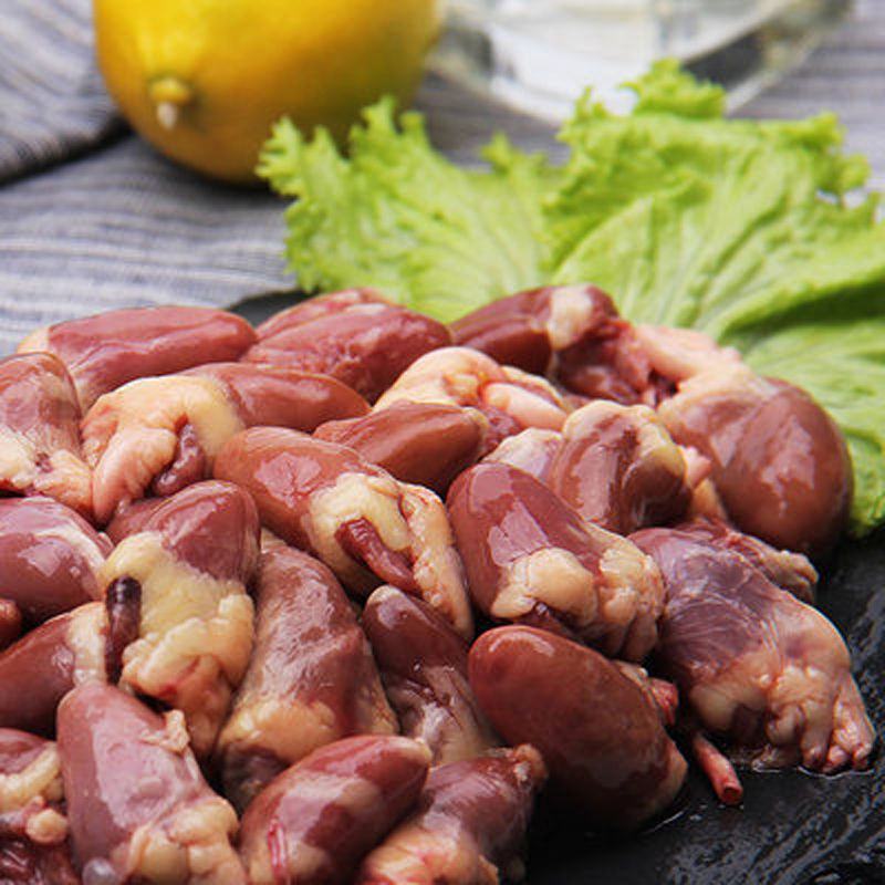 【新希望六和】冻鲜鸡心烧烤食材卤味整箱批发冷冻鸡心2斤包