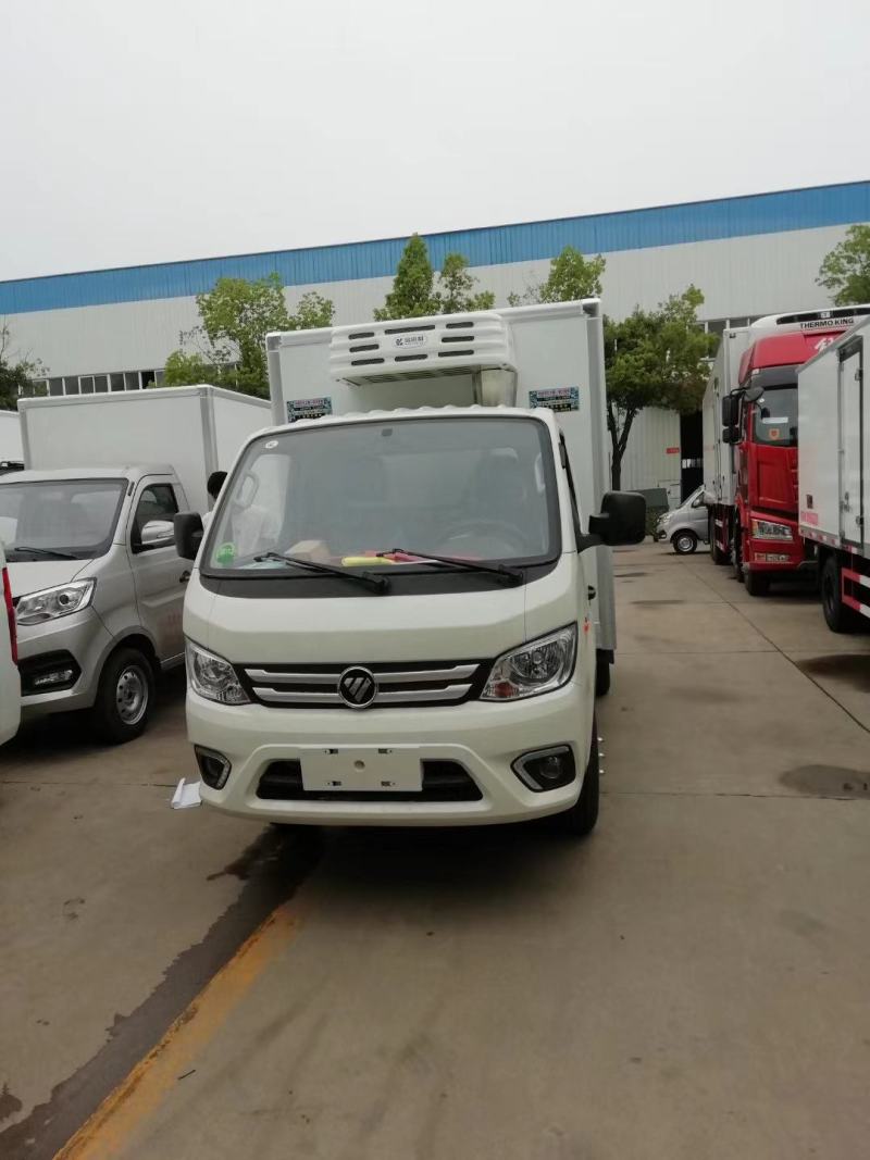 福田祥菱M后双轮冷藏车，定制款