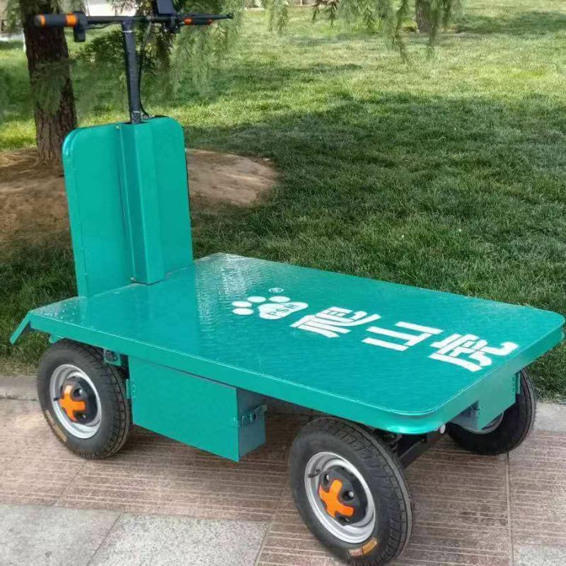 四轮踏板运输车平板车蔬菜大棚拉货车尺寸可定制