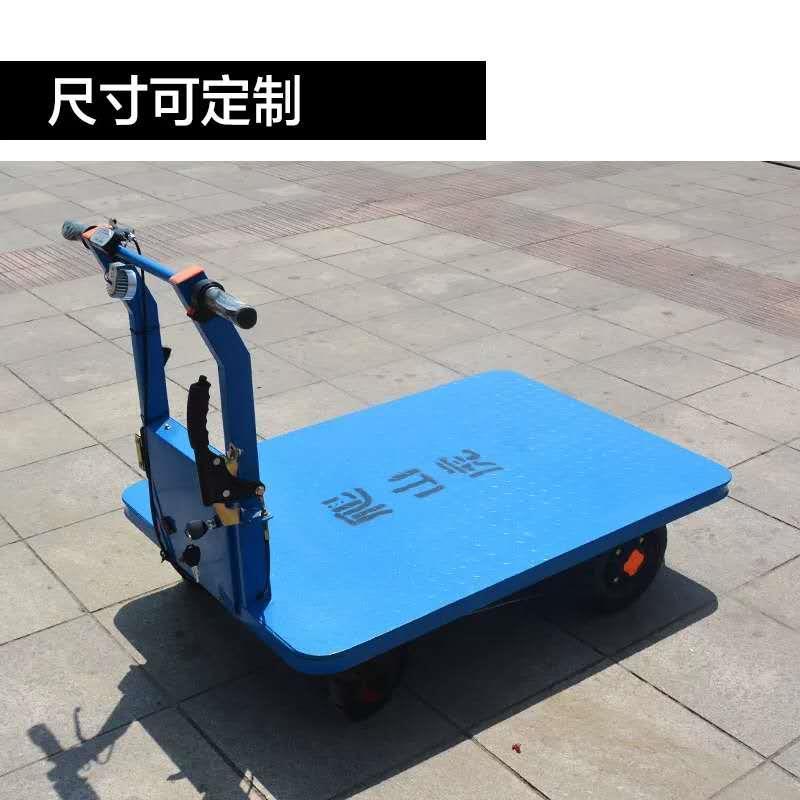四轮小推车平板运输车拉货搬运车超市工地用大载重运输车