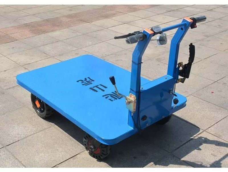四轮小推车平板运输车拉货搬运车超市工地用大载重运输车