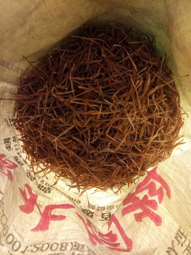 【精品】大荔黄花菜熟条传统蒸制，自然晾晒无硫无添加