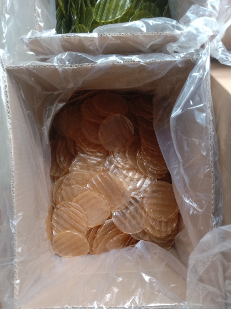红薯粉皮果蔬小粉皮蔬菜彩色小圆农家纯手工正果蔬小粉皮上市啦