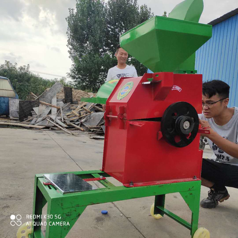 多功能铡草揉丝机一机多用饲料粉碎机多功能铡揉机