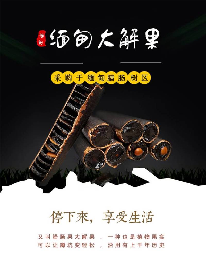 精选便秘果大便果腊肠果新货包邮一件代发