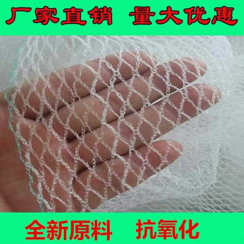 厂家直销机场一次性5.0孔防鸟网单丝防护网尼龙复丝包邮