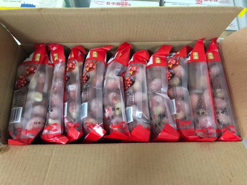 楚玉虾尾，一件十袋，带料包，400克一袋