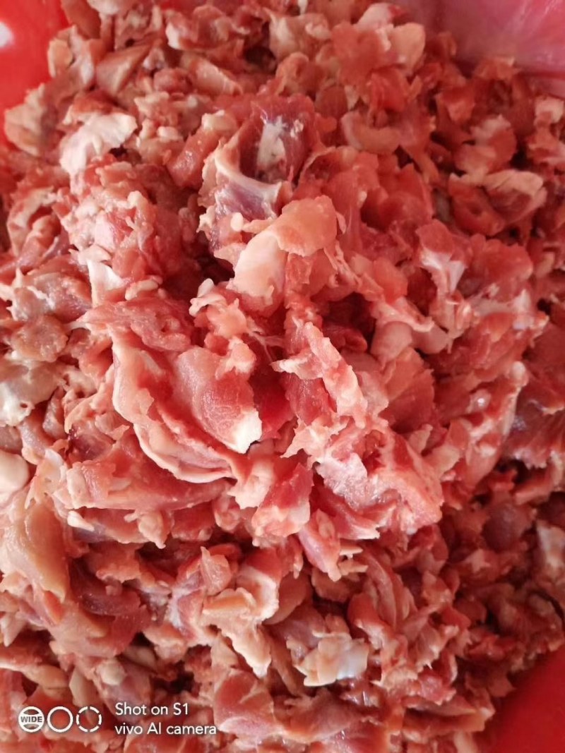 【精碎肉】精碎肉一包四十斤，两板，做馅料太好可以炒菜