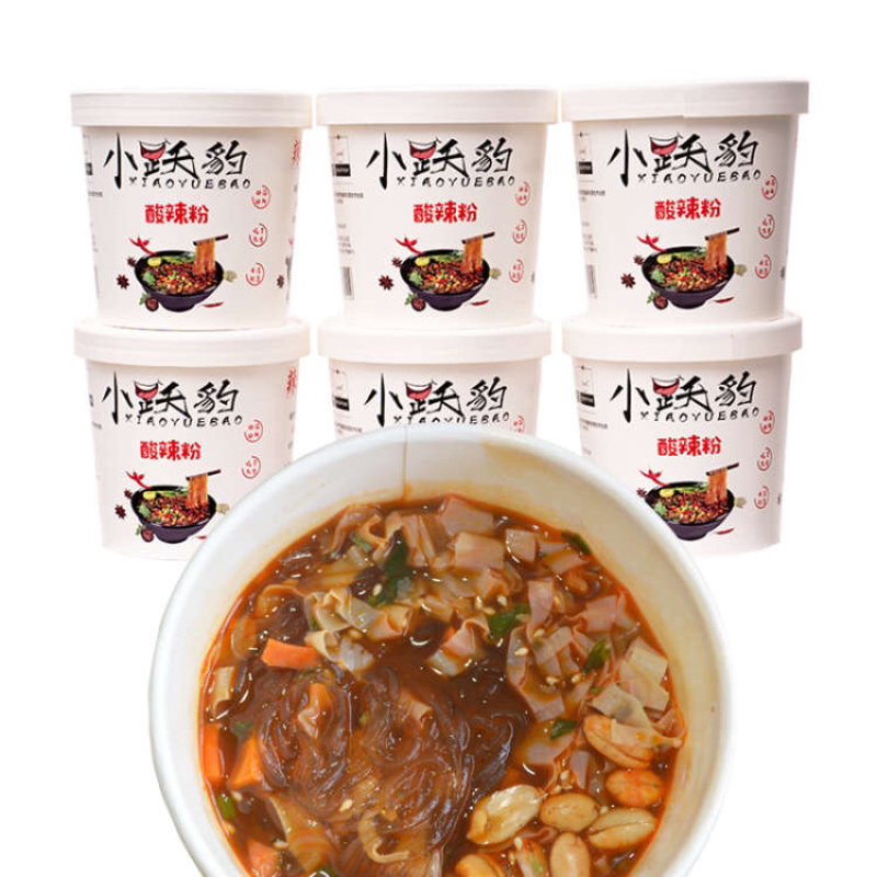 小跃豹酸辣粉正宗红薯粉即食速食品方便米线