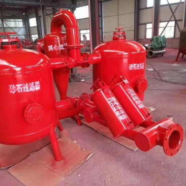 农业灌溉过滤设备离心网式砂石过滤器除砂罐细沙杂志滴灌喷灌