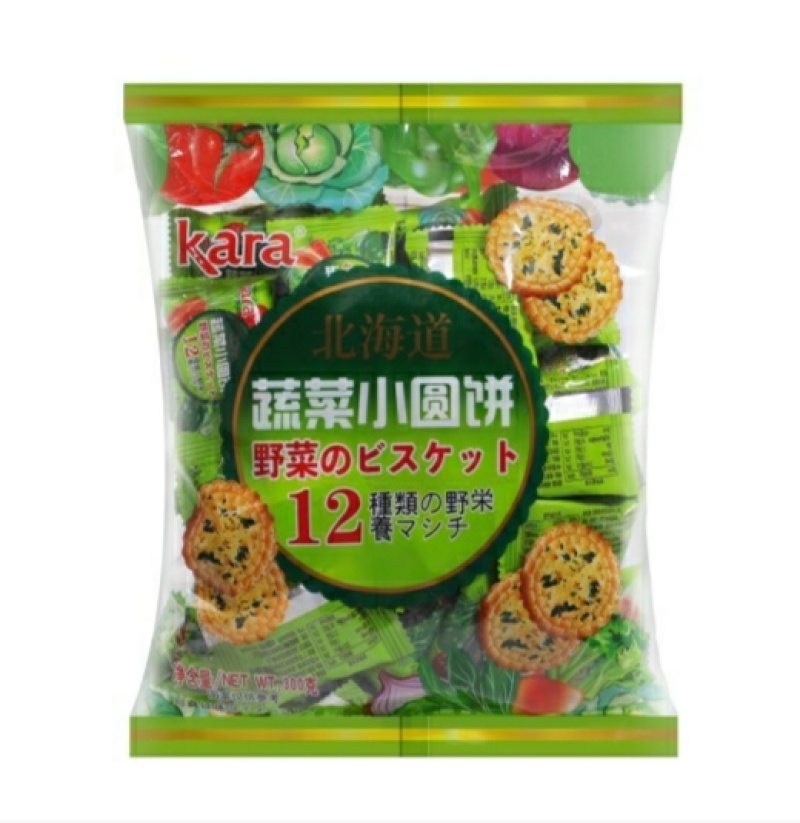 300g蔬菜小圆饼干(香港)