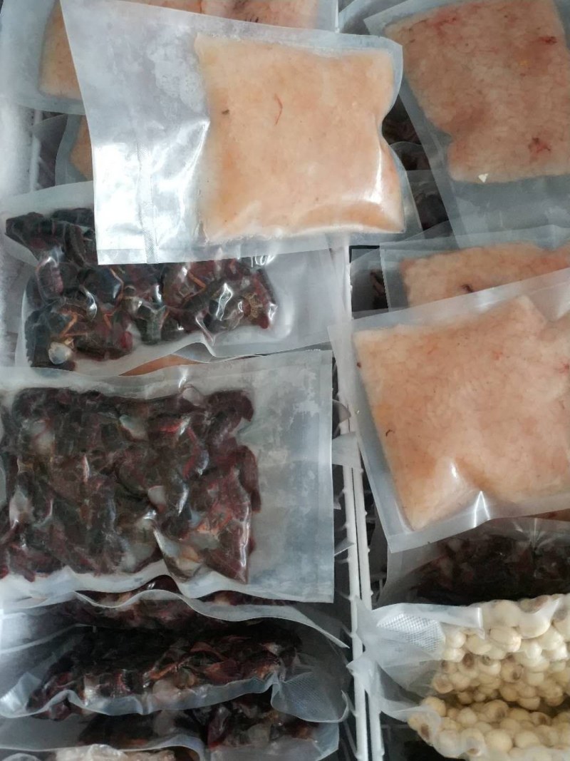 虾尾虾仁饭店虾店抽真空急冻自定规格