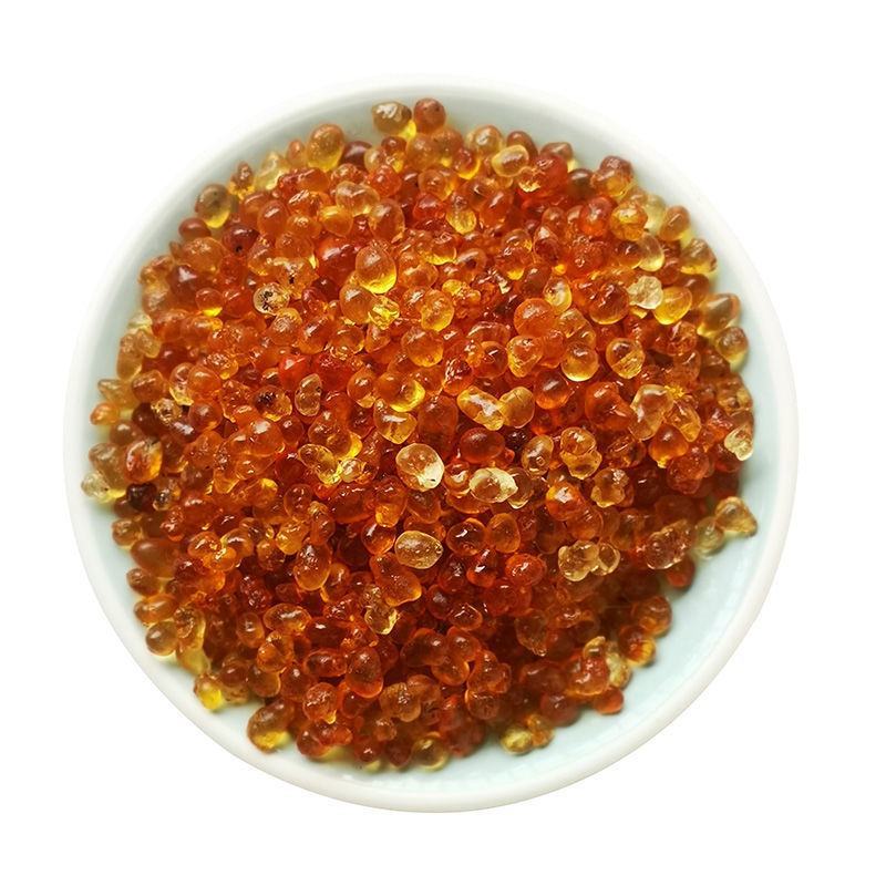 红黄小桃胶粒粒精选