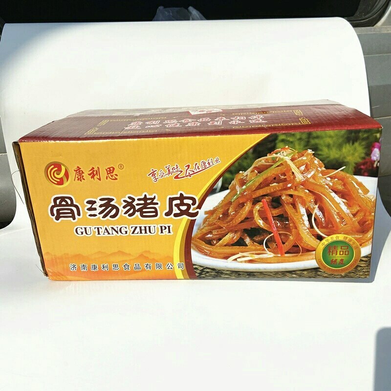 骨汤猪皮速食熟猪皮五香冻即食