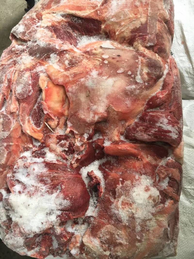 鲜冻带皮驴肉颜色鲜质量好带皮驴肉颜色新鲜质量好出肉率高