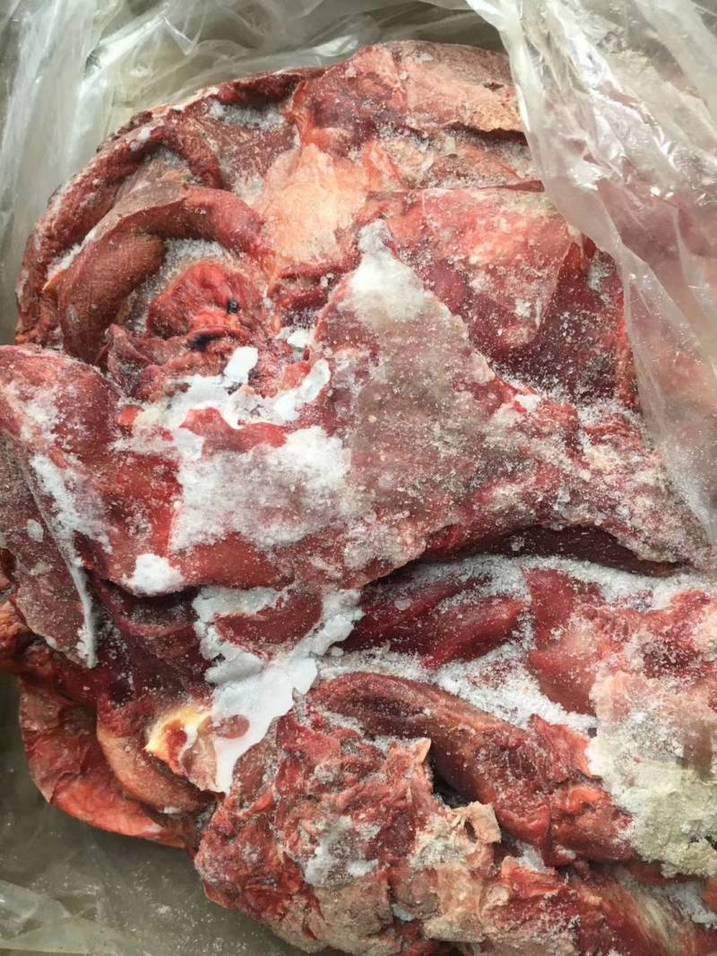 鲜冻带皮驴肉颜色鲜质量好带皮驴肉颜色新鲜质量好出肉率高
