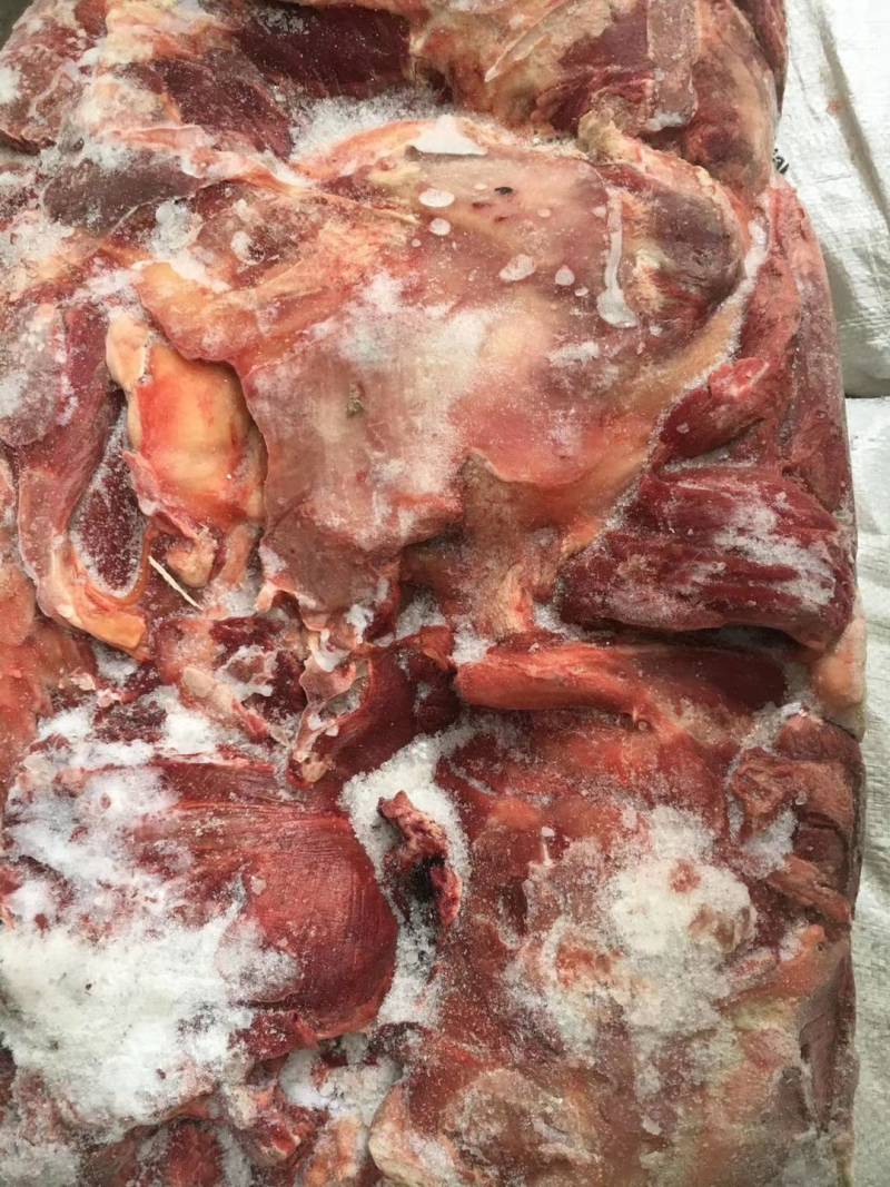 鲜冻带皮驴肉颜色鲜质量好带皮驴肉颜色新鲜质量好出肉率高
