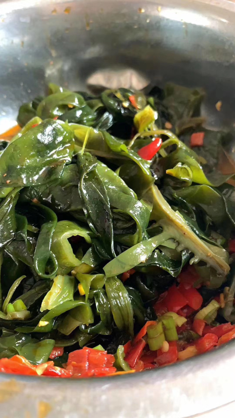 盐泽裙带菜海藻凉菜餐饮必备长期供应