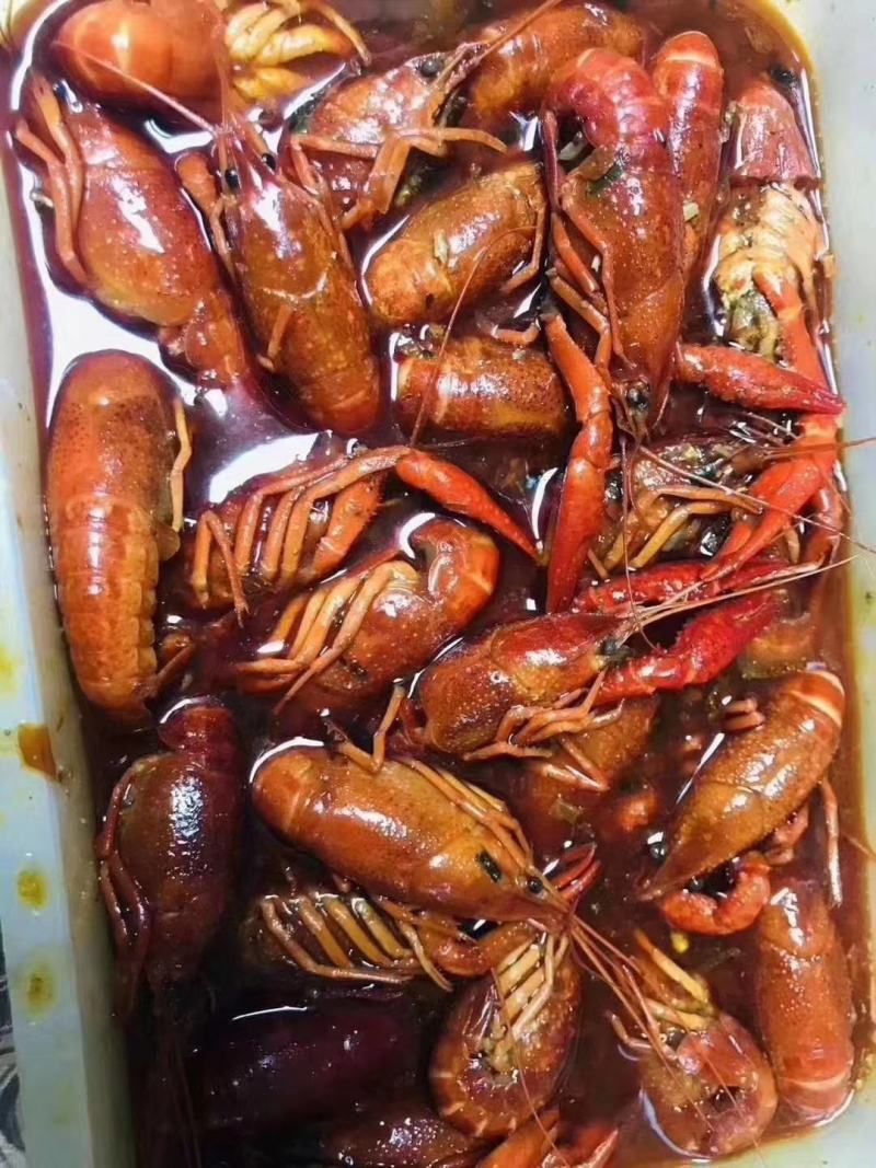 莱克麻辣小龙虾一件十盒，油炸虾，味道好，一盒25只左右