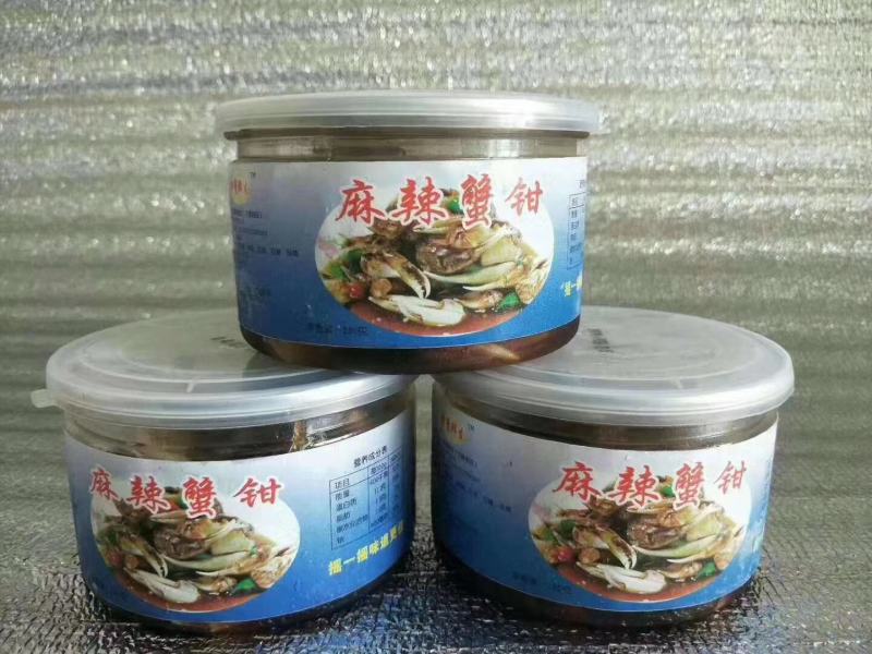 麻辣蟹钳，大桶麻辣蟹钳，工厂源头一手货源