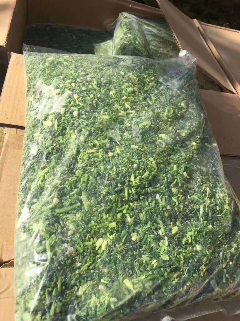 荠菜馅工厂全国批发：一件5斤*6袋一手货源