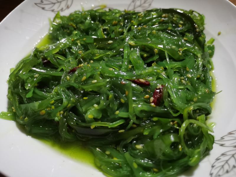 鱼邦海藻沙拉裙带菜400克*20袋/箱，开袋即食