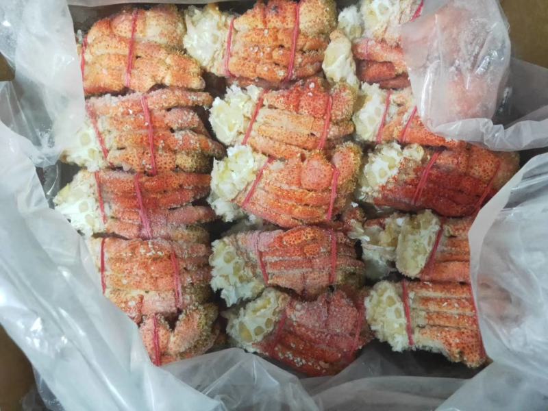 自助餐食材，雪地牌智利雪蟹脚红毛蟹脚，饱满度95%