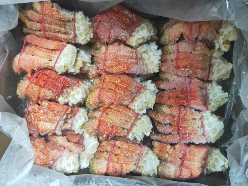 自助餐食材，雪地牌智利雪蟹脚红毛蟹脚，饱满度95%