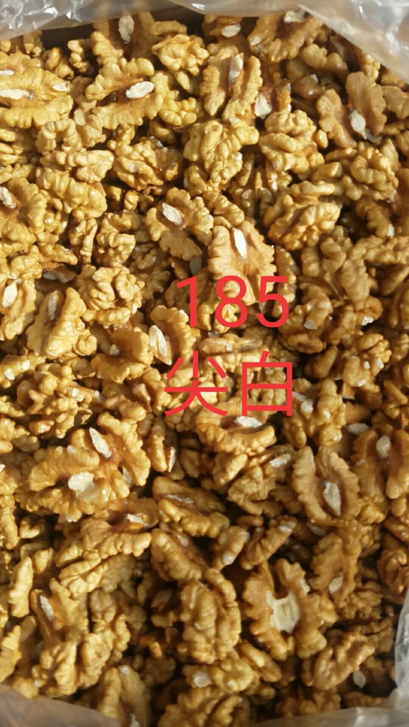 【推荐】新彊185白核桃仁货源充足保质保量视频看货