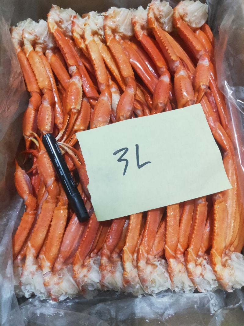 蟹脚，自助餐，精品红蟹脚，一件十公斤。现货批发